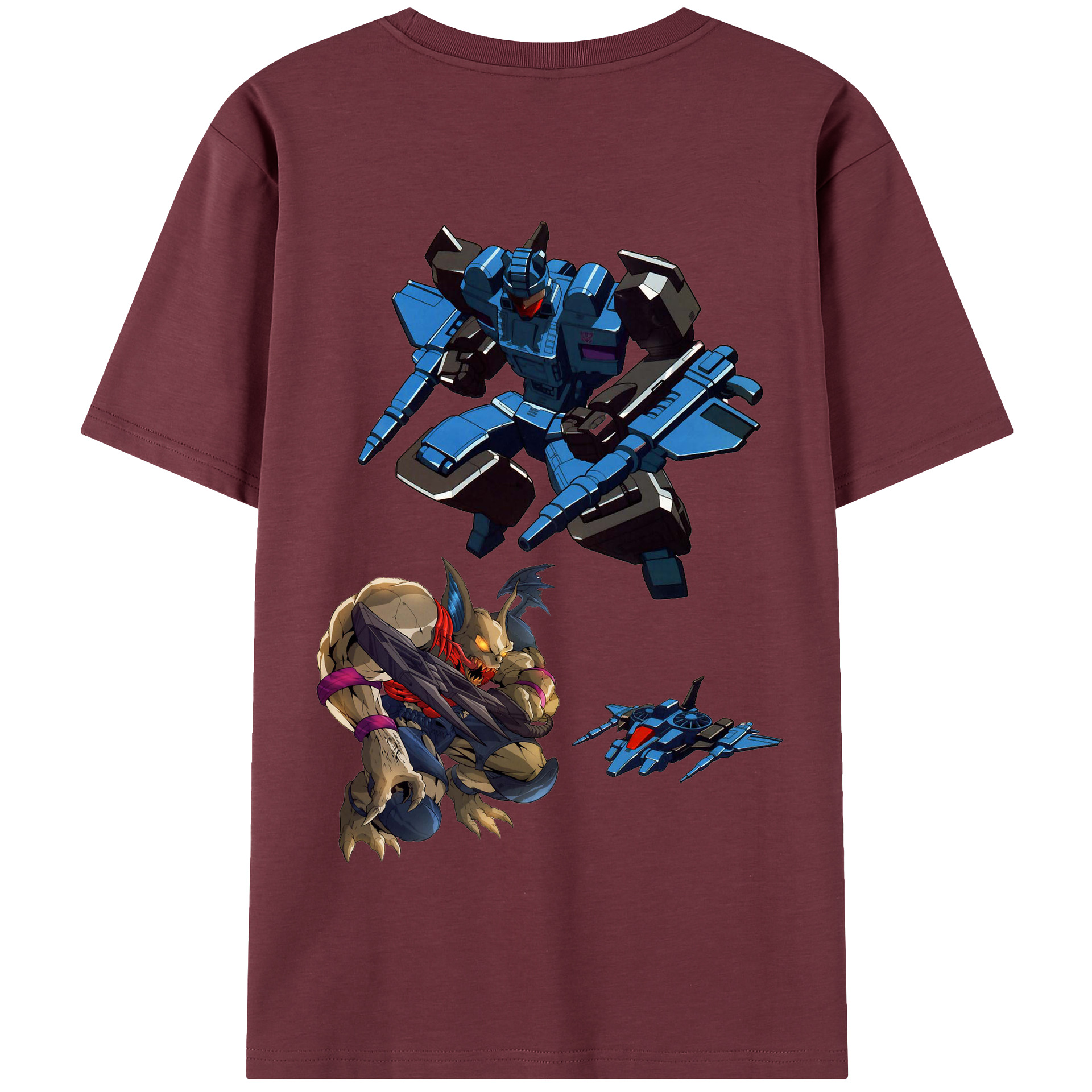 （画像用）  綿100％半袖Tシャツ（背面プリント）
